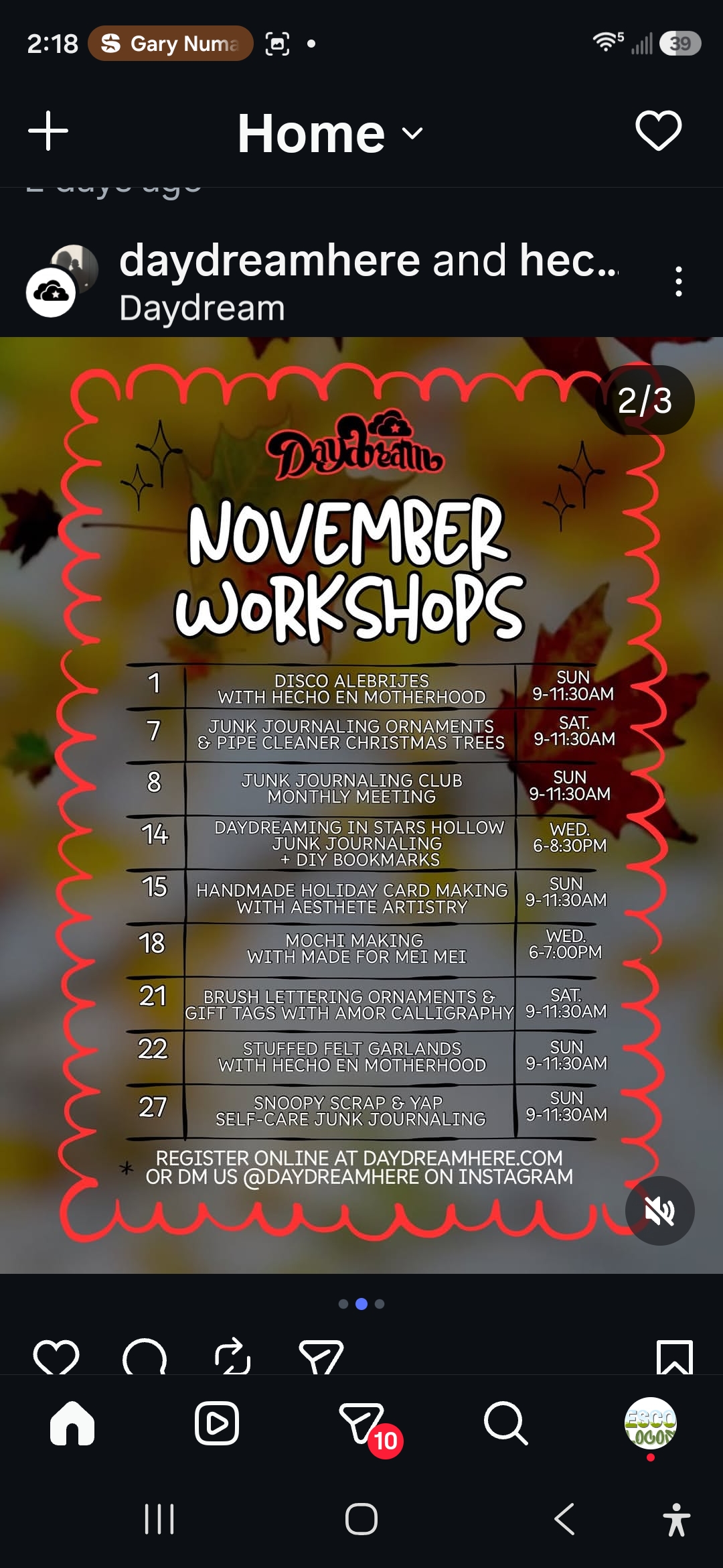 Flyer for Mochi Making Workshop