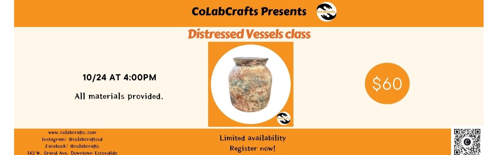 Flyer for Distressed Vessels Class