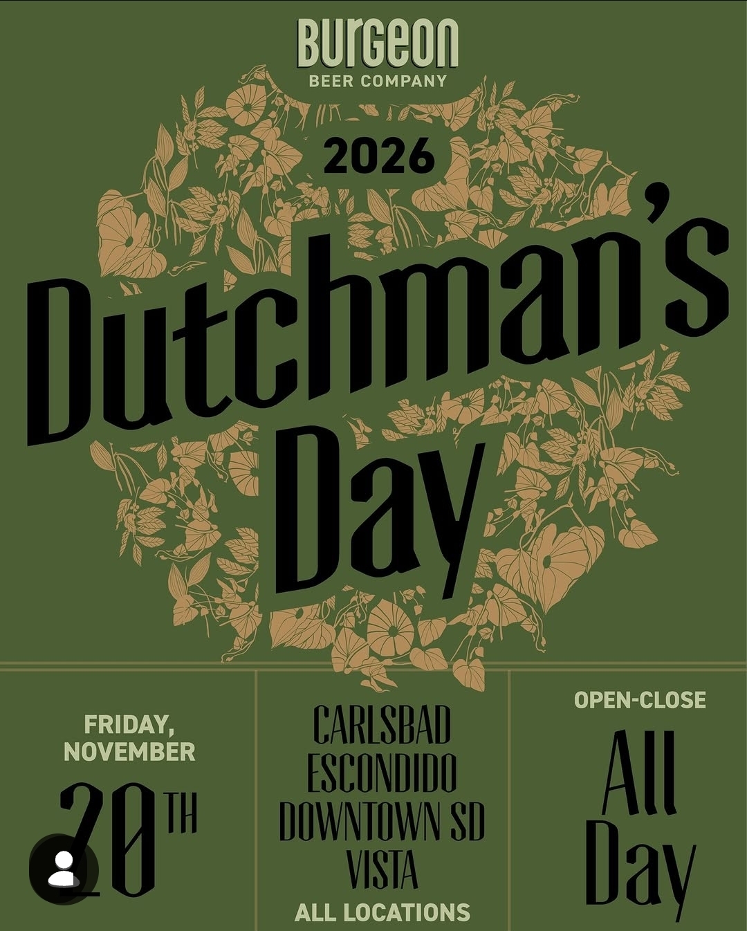 Volante de Dutchman's Day 2026