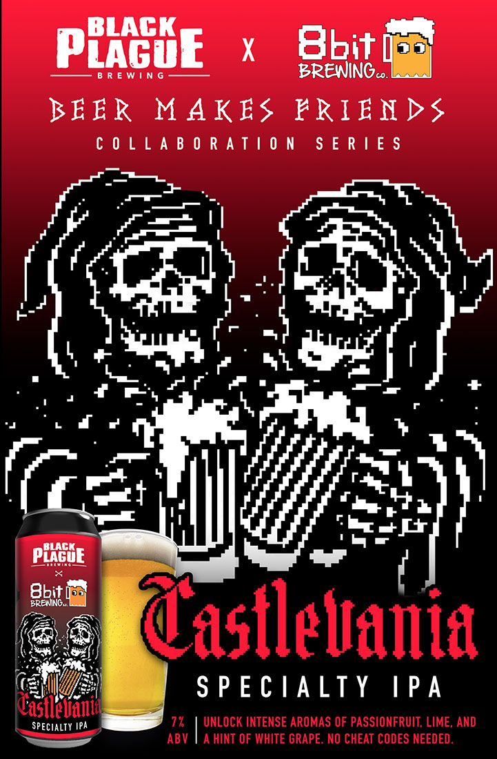 Beer Release Castlevania IPA Black Plague Brewery