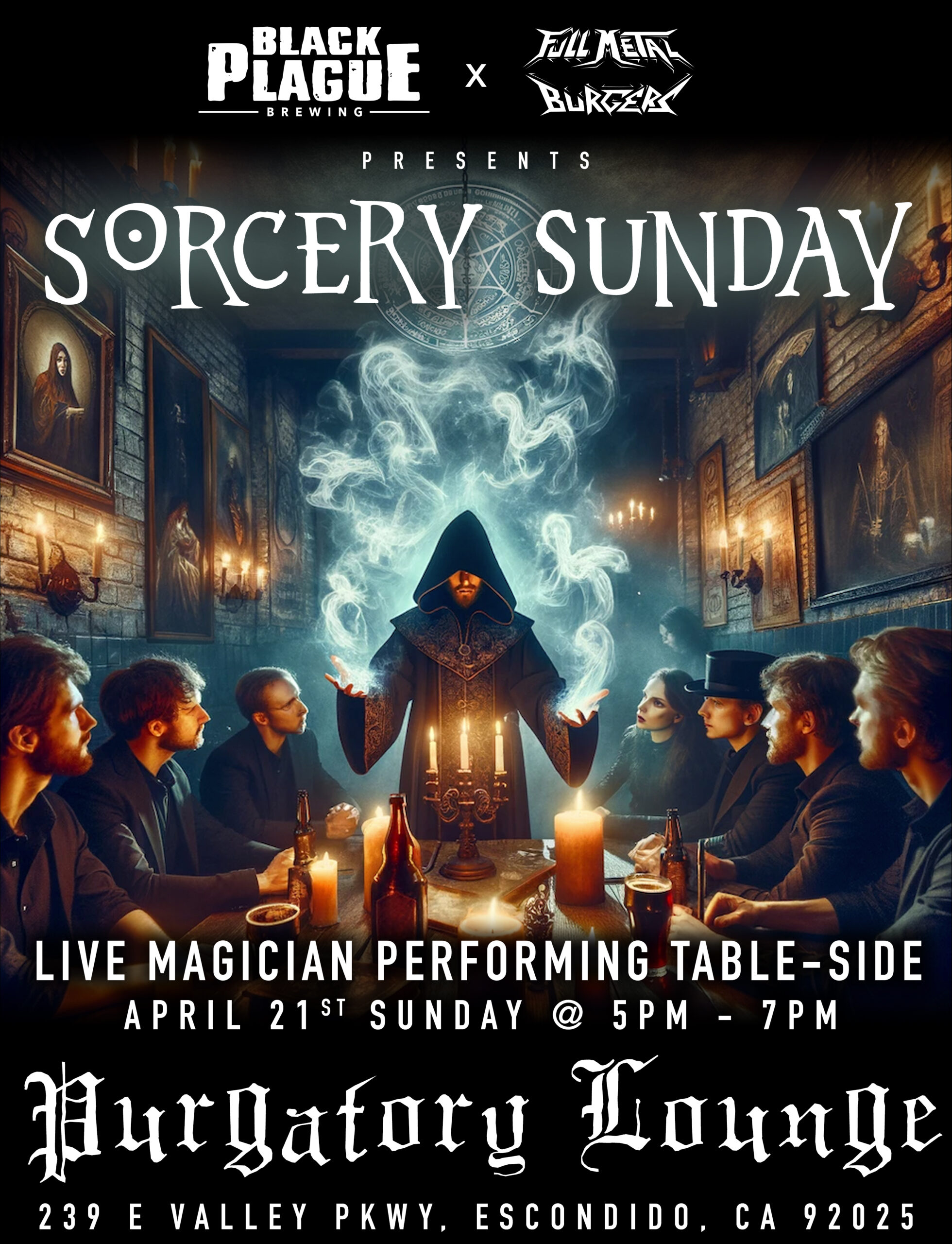 Sorcery Sunday Magic Black Plague Brewery