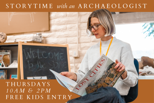 STORY TIME WITH AN ARCHAEOLOGIST – San Diego Archaeological Center