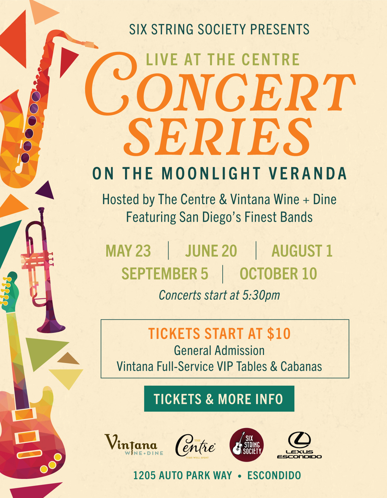 Live Music – The Centre Vintana