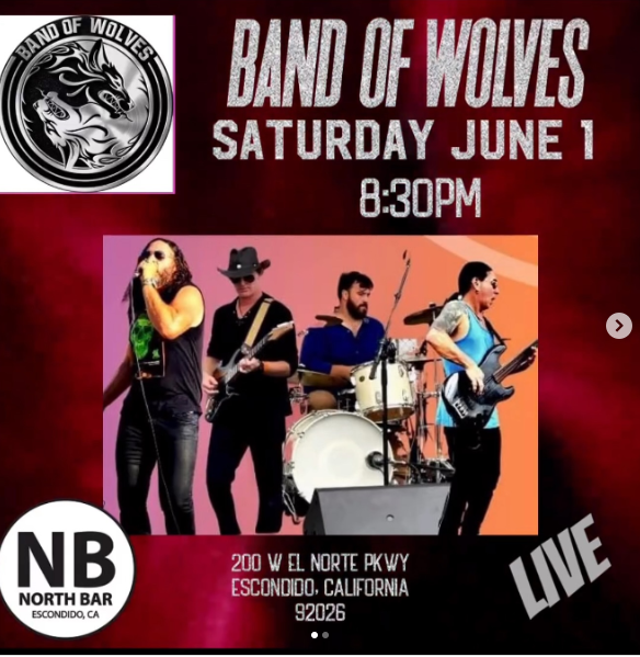 Live Music Band of Wolves – North Bar