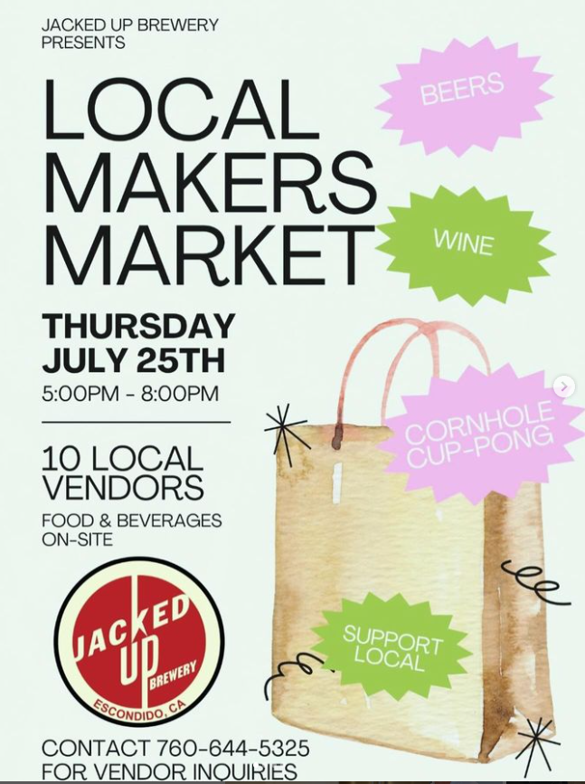 MAKERS MARKET – Jacked Up Brewery