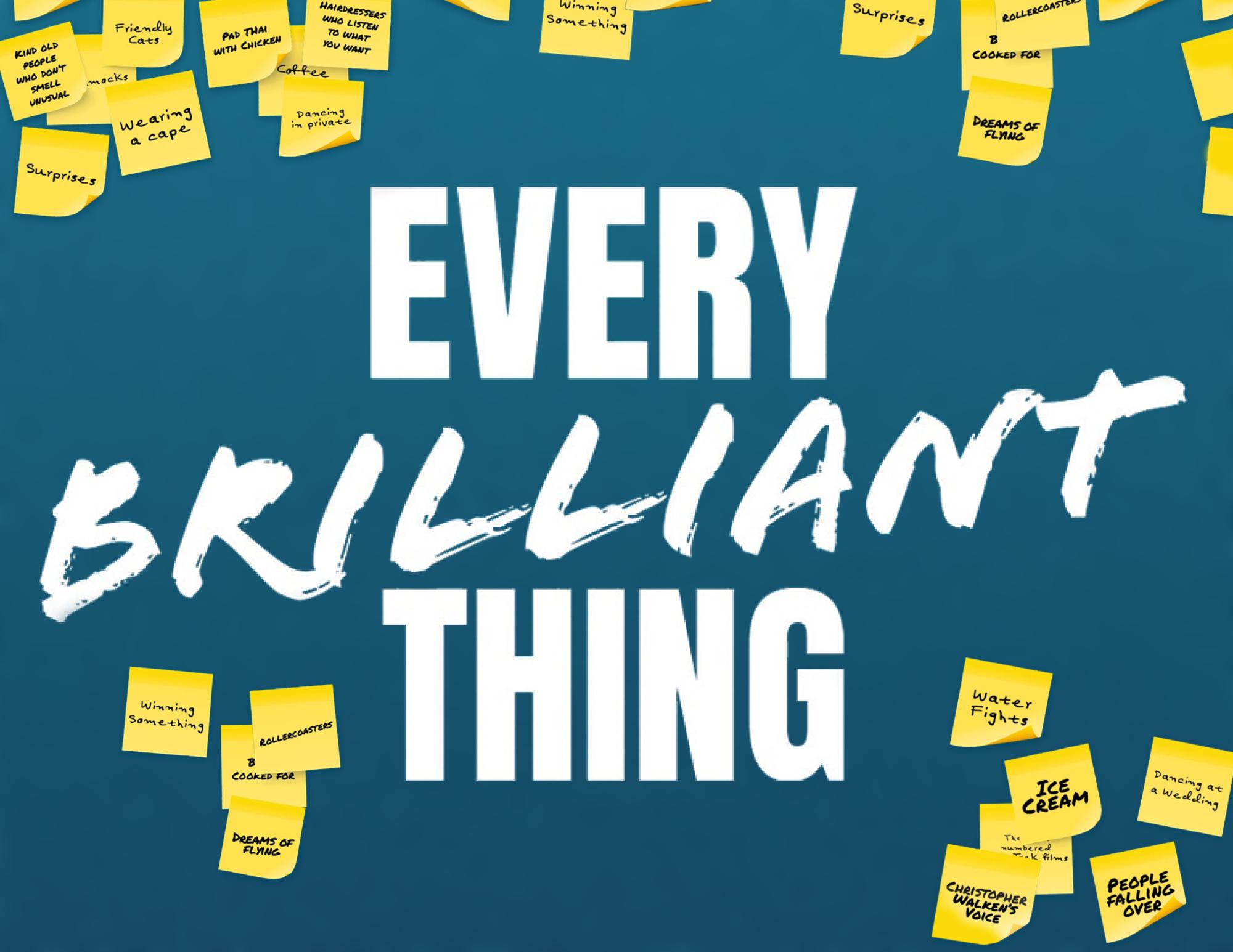 EVERY BRILLIANT THING- California Center for the Arts