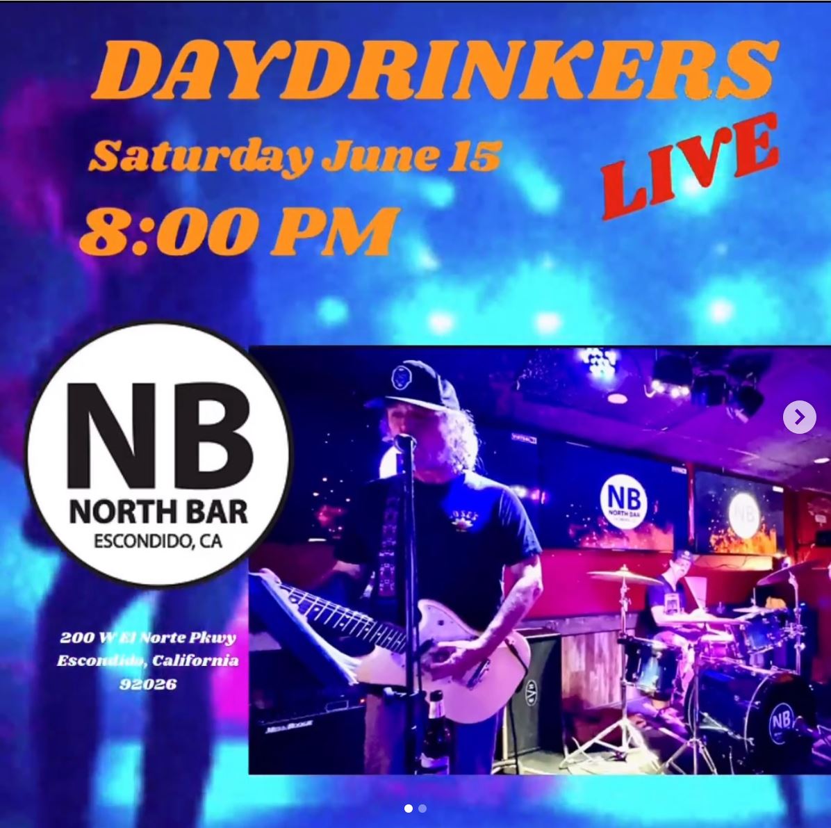 Live Music Daydrinkers – The North Bar