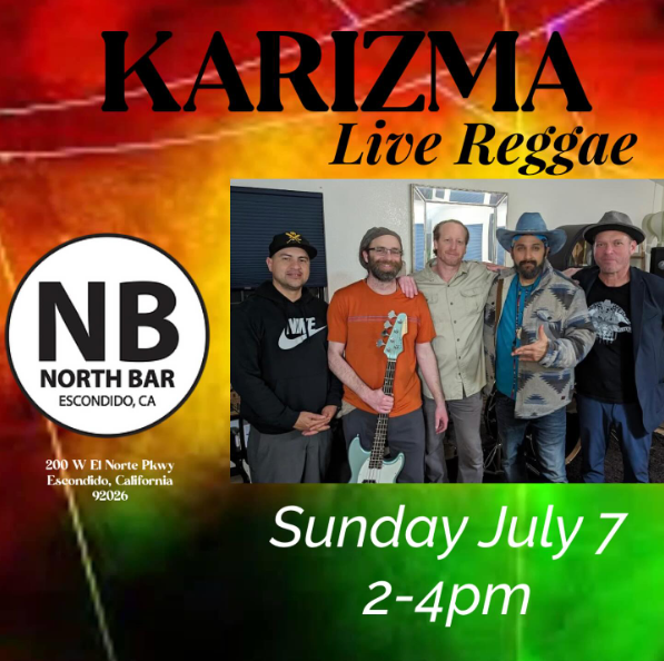 Live Reggae Music Karizma – North Bar