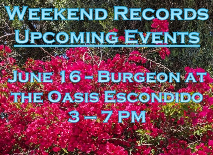 Weekend Records – Burgeon