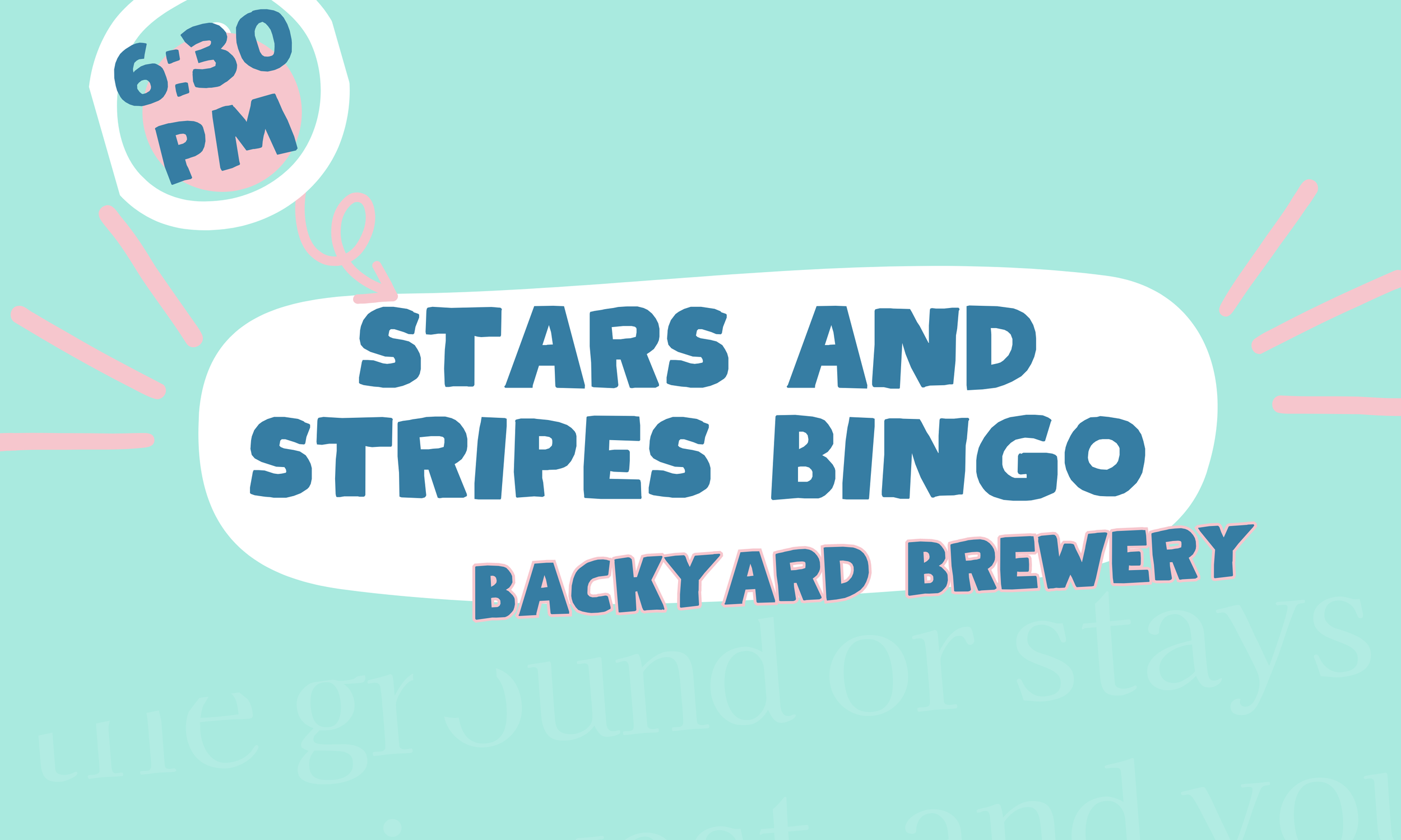 Bingo Remixed – Backyard Brewery