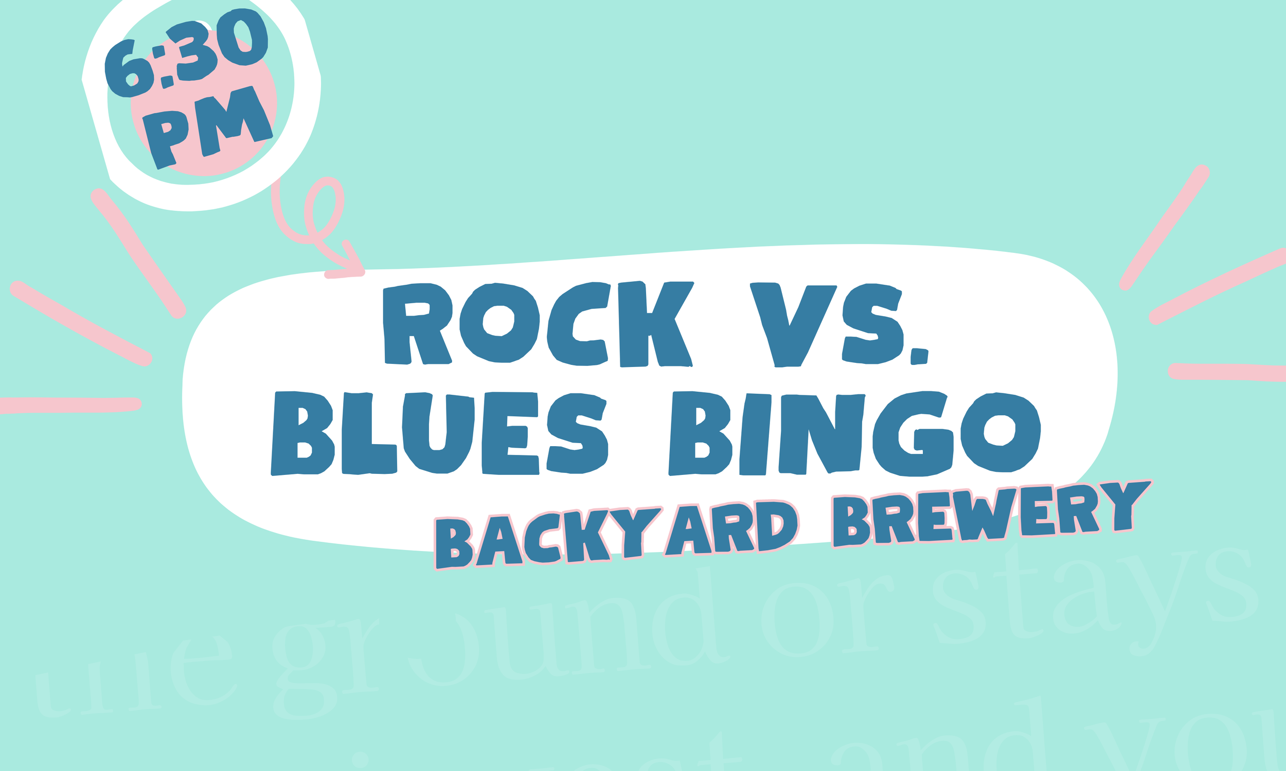 Bingo Remixed Rock vs. Blues Bingo: A Clash of Musical Titans – Backyard Brewery