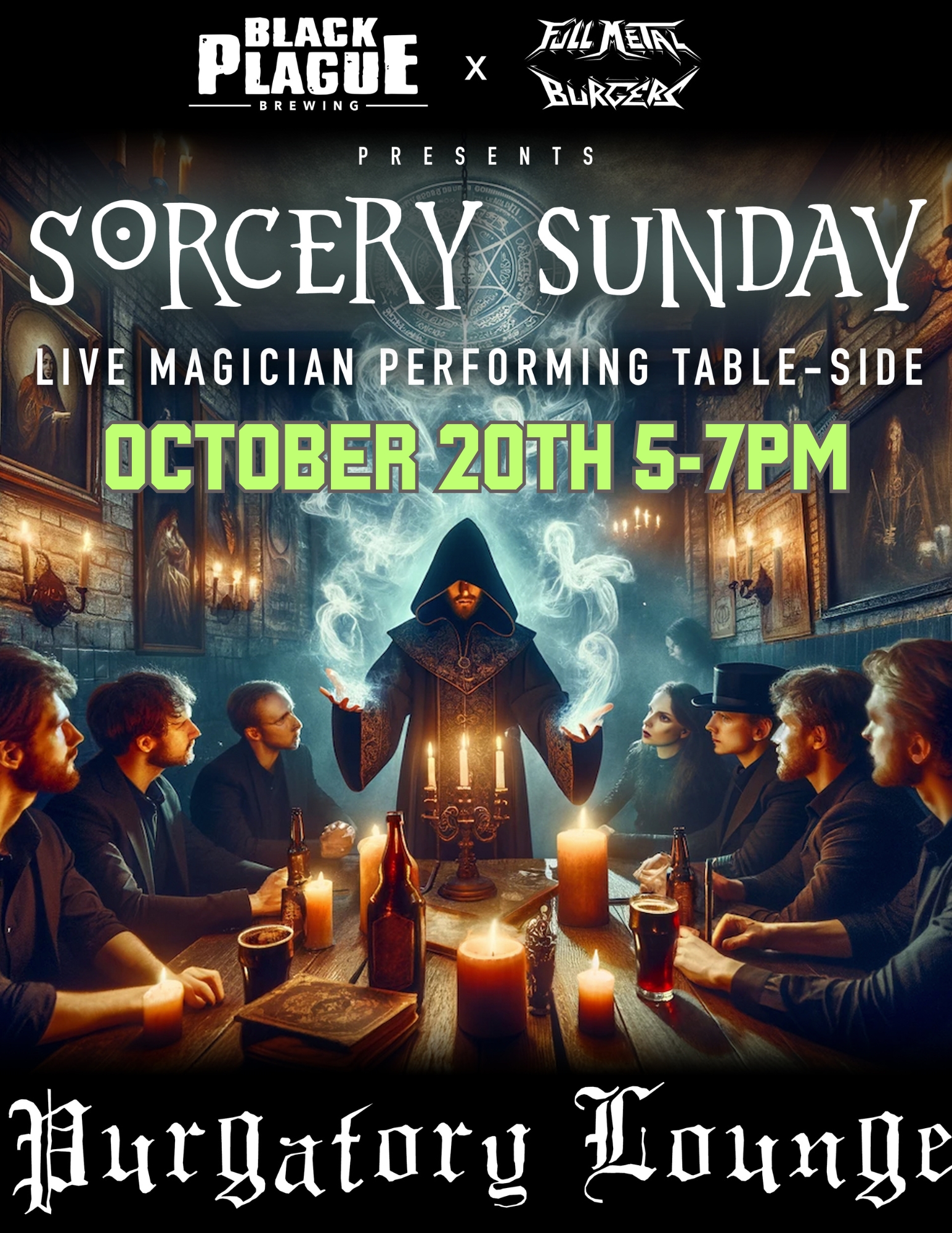 Sorcery Sunday Magic – Black Plague Brewery